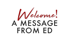 Welcome Message from Ed
